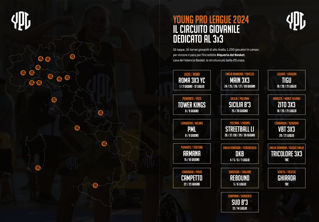 Tappe e Date della Young Pro League 2024